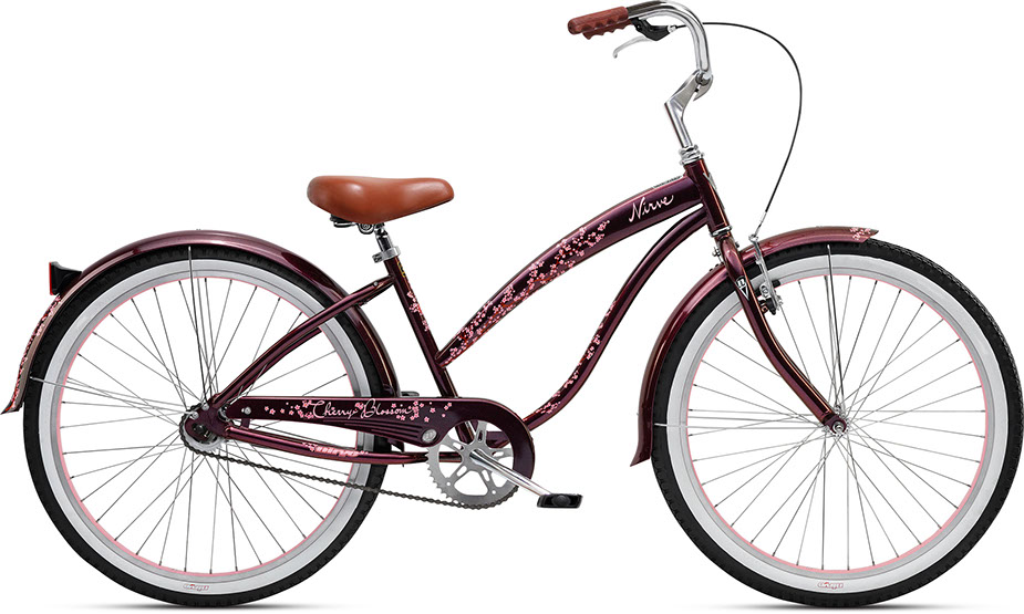 Nirve® Bicycles Cherry Blossom Coaster Brake Cruiser